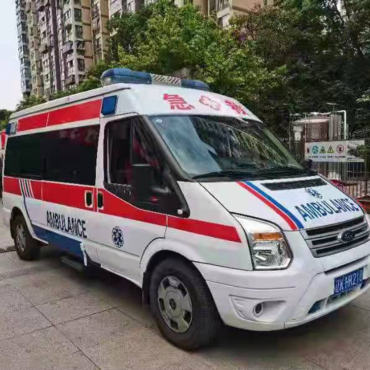 普陀长途救护车护送病人返乡